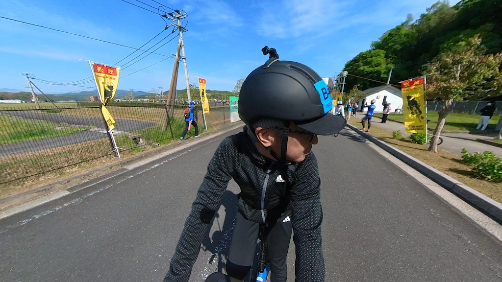 自転車　ヘルメット　サイクルヘルメット　帽子感覚　通勤　おしゃれ　オシャレ　OGK　KABUTO　KOOFU　CS-1　　オージーケー　カブト　コーフー　レビュー　ブログ　装着例9